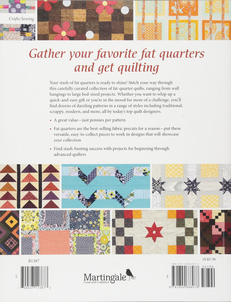 The big book of fat quarter quilts canterbury quilts