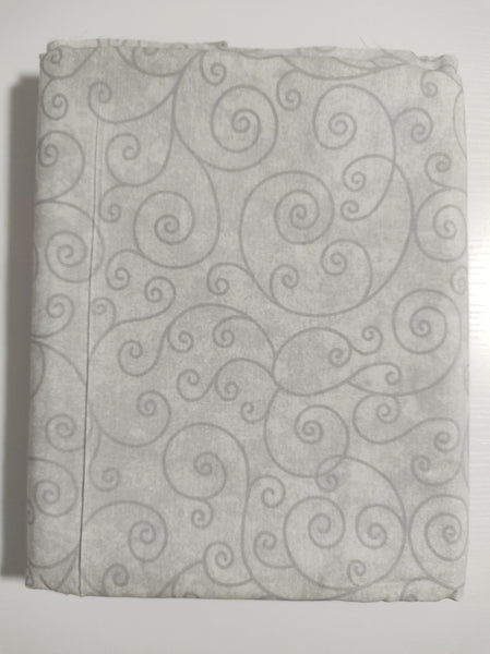 Silver Grey Swirls