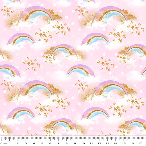 Radiant Rainbows Pink 9013-14