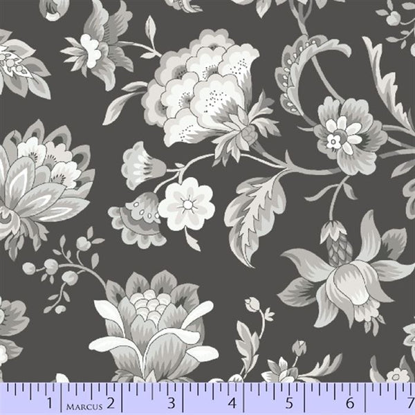 Feature Floral Print Black 2930-0193