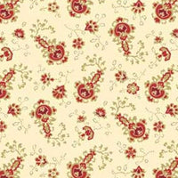 Small Floral on Cream 25474MUL