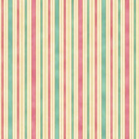 UTAS Hampton Stripe Pink/Teal/Ivory 0011 6