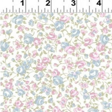 Floral Packed Small White 2286-1