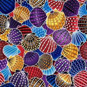 Seashell Bright/Multi 23001 – Canterbury Quilts