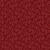 Stitched Scroll Red 9423-R