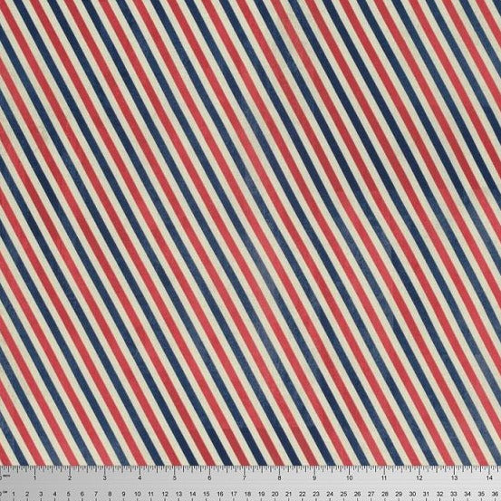 Red White Blue Stripe 049.8REDX